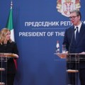 Vučić: "Italija može da bude prvi partner Srbije" FOTO