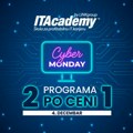 Jedinstvena Cyber Monday šansa na ITAcademy: Samo danas možete upisati 2 programa po ceni 1