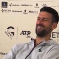 Novakov sin napravio šou na konferenciji! Stefan se "sakrio" među novinare, pa svom tati postavio hit pitanje - Nole umirao…