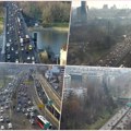 Gomila se na sve 3 ključne tačke: Pojačan saobraćaj na Gazeli, Brankovom i Autokomandi, ali zastoja nema, sve teče! (foto)