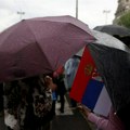 Završen 14. protest “Srbija protiv nasilja”; Građani izašli u protestnu šetnju uprkos lošem vremenu