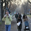 Beograđani iskoristili prolećno vreme u januaru, uživaju! Puna šetališta širom grada (foto)