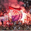 Skandal u Hrvatskoj: Zapaljena srpska zastava, navijači sramno skandirali protiv Srbije
