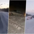 Neverovatni snimci snežne oluje iz Rusije: Stotine ljudi zarobljeno u snegu, ceo region paralizovan, ogromna šteta (video)
