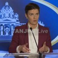 Uživo Predsednica Skupštine Srbije Ana Brnabić obraća se javnosti