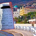 Kada je dobio račun za kafu i sok, gost u Opatiji imao je samo jedno pitanje: „Da li je ovo normalno“