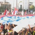Rojters o vidovdanskom protestu studenata: Desetine hiljada na Slaviji