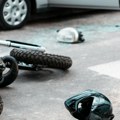 Sudar autobusa i motocikla u Novom Pazaru: dve osobe teško povređene
