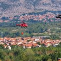 Gori i Trem na Suvoj planini: Tri helikoptera MUP-a uključena u gašenje požara