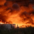 Veliki požar na deponiji plastike u Osijeku