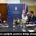 Чланство у ЕУ остаје стратешки приоритет Србије, каже министар спољних послова