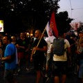 Učesnici protesta došli kod Pionirskog parka