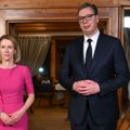 Vučić sa Kajom Kalas: Srbija opredeljena za evropski put