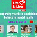 Exit i unicef obeležavaju Svetski dan mentalnog zdravlja međunarodnim panelom "Živi uživo"