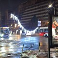 Srušila se novogodišnja rasveta u Ulici kneza Miloša u Beogradu FOTO,VIDEO