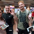 Lyntel i Fibula BIH iznenadili putnike na aerodromu besplatnim internetom