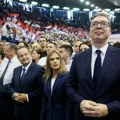 U Beogradu počeo predizborni skup koalicije oko SNS, obratiće se Vučić