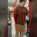 Blokader koji je planirao upad u državne institucije pre toga branio studentu da uđe na fakultet! Pogledajte snimak sa lica…