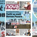 „Nova“ piše: Vučić se zbog pobune sveti Novopazarcima uskraćivanjem novca iz budžeta