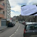 Kragujevac: Komunalna milicija počela da ostavlja obaveštenja u novom delu Ljube Tadića