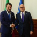 Ministar Vučević završio zvaničnu posetu Italiji sastankom sa Salvinijem i uputio poziv za posetu Srbiji