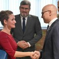 Ministar Vučević razgovarao sa nemačkom poslanicom: Žaklin Nastić u poseti Ministarstvu odbrane