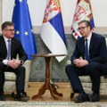 Predsednik Vučić se sastao sa Lajčakom: Važan razgovor u zgradi Predsedništva