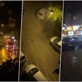 Kataklizma na ulicama Beograda Automobili stoje u vodi, nevreme napravilo reke, padao grad veličine šake (video)