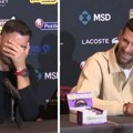 Pojavio se hit snimak! Novak i Dimitrov umirali od smeha posle pitanja novinara: "Bratko, ili nešto više?"