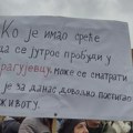Унапред оштро осуђујемо сваки покушај провокација и инцидената: Апел студента пред сретењски скуп „Сретнимо се поново”
