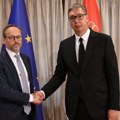 Vučić razgovarao sa Žiofreom o odnosima Srbije i EU i dijalogu Beograda i Prištine
