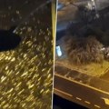 Zabelelo se! Pada sneg u Beogradu! U Novom Sadu veje, temperatura danas oko nule (video)