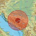 Zemljotres u BiH, treslo kod Sarajeva