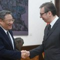 "Ponosan sam na partnersku saradnju sa Kinom": Vučić se sastao sa kineskim ministrom trgovine Vangom Ventaom