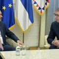 Vučić primio Žiofrea u oproštajnu posetu: Posebno razgovarali o Planu rasta za Zapadni Balkan