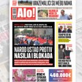 Narod USTAO PROTIV NASILJA i BLOKADA Pristojni ljudi se okupili na 50 lokacija širom Srbije da se čuje i njihov glas