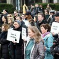 Protest ispred Rektorata u Novom Sadu