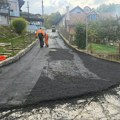 Asfaltiranje ulica na Senjaku