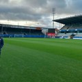 Stevan Stojanović i Bratislav Živković posetili stadion na kome će reprezentacija Srbije igrati protiv Belgije