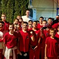 Nikola Jović bodrio “vidre” protiv “vukova” u SRC Petnica: “Valis Vega je jedini vaterpolo klub za koji navijam”
