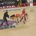 Pogledajte šta je ABA liga objavila povodom horor povrede igrača Cedevita Olimpije u Železniku