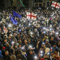 Haos u Gruziji: Demonstranti blokirali Tbilisi jer je Vlada prekinula pregovore o prijemu u EU (foto)