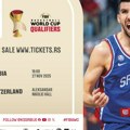 Кошаркаши Србије почињу пут ка Мундобаскету: Карте за дуел са Швајцарском у понедељак у продаји