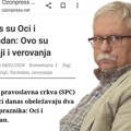 Stojan Marković pomerio Tucindan, da li je crkva obaveštena?!?