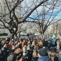 Protestni marš u Novom Sadu: Velika kolona studenata i građana krenula iz kampusa