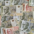 Prosečan kurs dinara prema evru u ponedeljak 117,4182 dinara