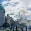 Detalji požara kod Skupštine Srbije: Sumnja se da je ovo uzrok