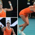 (Foto, video) Dominira u Melburnu, psuje na srpskom, voli Novaka. Iva Jović krči put na AO, ali brani boje SAD