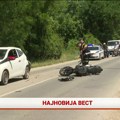 Motociklista povređen u saobraćajnoj nesreći na Mišeluku, prebačen u bolnicu