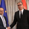 Predsednik Vučić sa Žiofreom o odnosima Srbije i EU i dijalogu Beograda i Prištine
